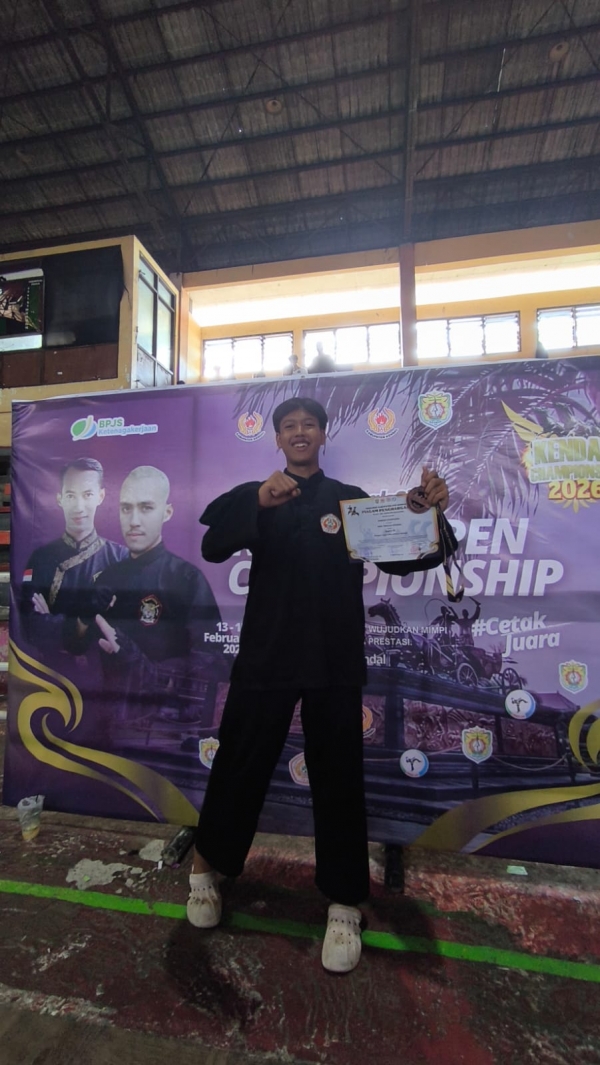 Ahmad Syaefudin Juara 3 Kategori Laga Kelas H